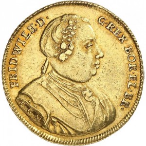 Аверс монеты Пруссия, 1 дьёр, 1737