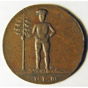 Аверс монеты Брауншвейг-Люнебург, 1 пфенниг, 1760-1804
