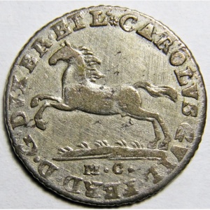 Аверс монеты Брауншвейг-Люнебург, ¹⁄₁₂ талера, 1760-1807