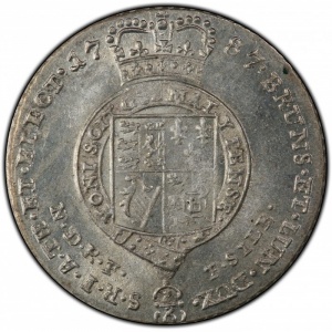 Реверс монеты Брауншвейг-Люнебург, ⅙ талера, 1786-1789