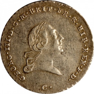 Аверс монеты Брауншвейг-Люнебург, ⅙ талера, 1796-1800