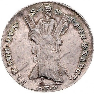Реверс монеты Брауншвейг-Люнебург, ⅙ талера, 1804
