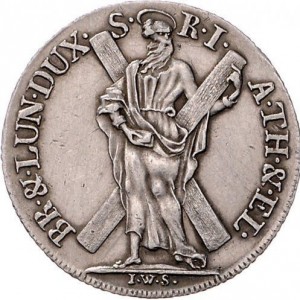 Реверс монеты Брауншвейг-Люнебург, ⅓ талера, 1779-1793