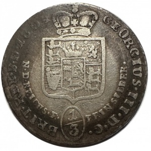 Реверс монеты Брауншвейг-Люнебург, ⅓ талера, 1804