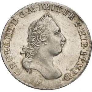 Аверс монеты Брауншвейг-Люнебург, ⅔ талера, 1772-1800