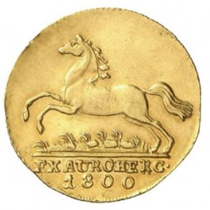 Реверс монеты Брауншвейг-Люнебург, 1 дукат, 1791-1800