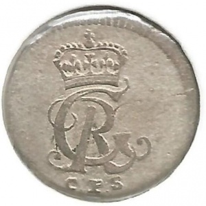 Аверс монеты Брауншвейг-Люнебург, 6 пфеннигов, 1733-1735