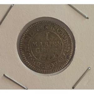 Реверс монеты Брауншвейг-Люнебург, 1 мариенгрош, 1716-1727