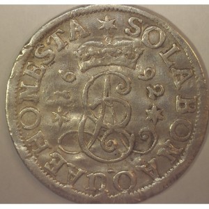 Аверс монеты Брауншвейг-Люнебург, 4 мариенгроша, 1692-1696