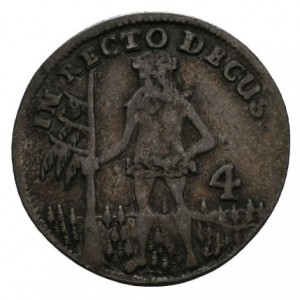 Аверс монеты Брауншвейг-Люнебург, 4 мариенгроша, 1700-1710