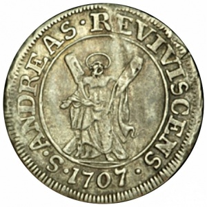 Аверс монеты Брауншвейг-Люнебург, 4 мариенгроша, 1706-1708