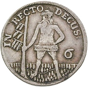 Аверс монеты Брауншвейг-Люнебург, 6 мариенгрошей, 1698-1711