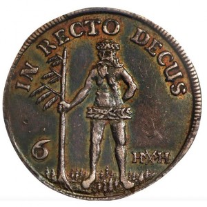 Аверс монеты Брауншвейг-Люнебург, 6 мариенгрошей, 1712-1715