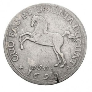 Реверс монеты Брауншвейг-Люнебург, ⅔ талера, 1690