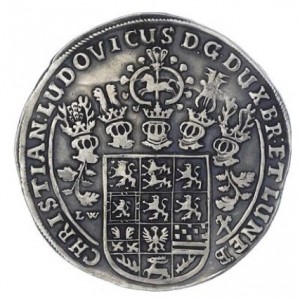 Реверс монеты Брауншвейг-Люнебург, 1 талер, 1649-1665