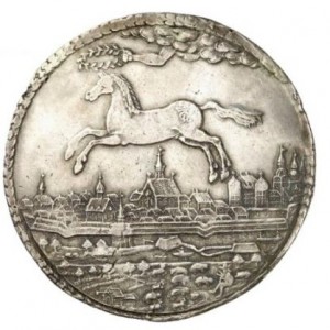 Реверс монеты Брауншвейг-Люнебург, 3 талера, 1654