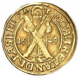 Реверс монеты Брауншвейг-Люнебург, 1 дукат, 1629