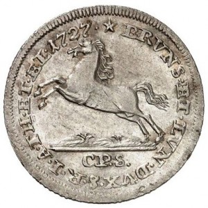 Реверс монеты Брауншвейг-Люнебург, ⅙ талера, 1719-1727