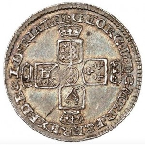 Аверс монеты Брауншвейг-Люнебург, ⅙ талера, 1727-1729
