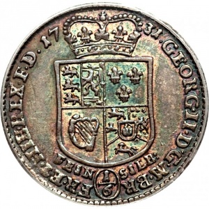 Аверс монеты Брауншвейг-Люнебург, ⅙ талера, 1727-1760