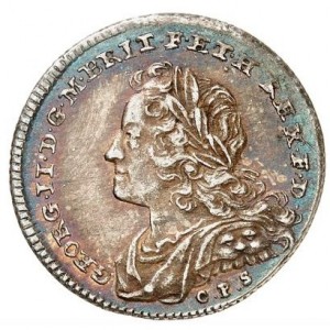 Аверс монеты Брауншвейг-Люнебург, ⅙ талера, 1739-1740