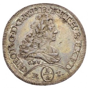 Аверс монеты Брауншвейг-Люнебург, ¼ талера, 1720-1726