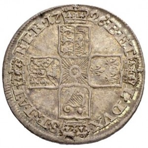 Реверс монеты Брауншвейг-Люнебург, ¼ талера, 1720-1726