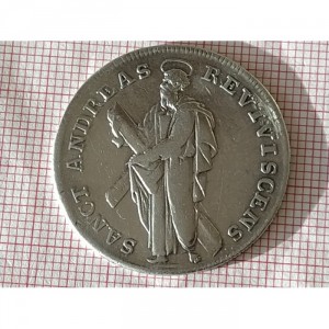 Реверс монеты Брауншвейг-Люнебург, ⅓ талера, 1705