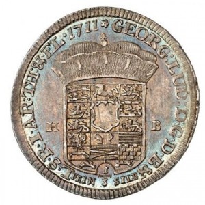 Аверс монеты Брауншвейг-Люнебург, ⅓ талера, 1711