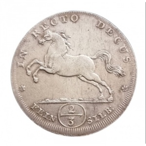 Реверс монеты Брауншвейг-Люнебург, ⅔ талера, 1698-1705