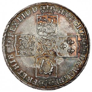 Аверс монеты Брауншвейг-Люнебург, ⅔ талера, 1723-1727