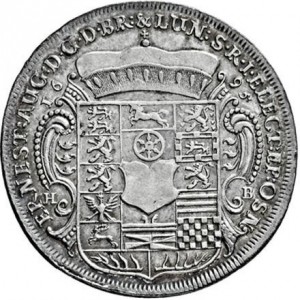 Аверс монеты Брауншвейг-Люнебург, 1 талер, 1695-1697