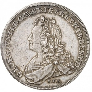 Аверс монеты Брауншвейг-Люнебург, 1 талер, 1727-1729