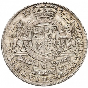 Реверс монеты Брауншвейг-Люнебург, 1 талер, 1727-1729