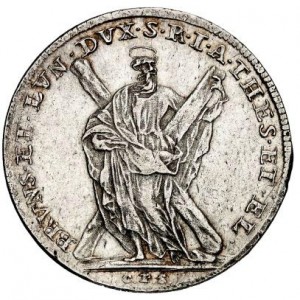 Реверс монеты Брауншвейг-Люнебург, 1 талер, 1727-1729
