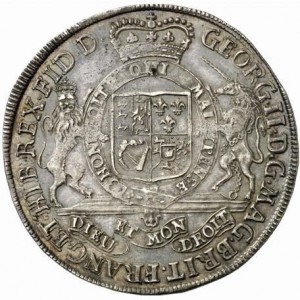 Аверс монеты Брауншвейг-Люнебург, 1 талер, 1727-1729