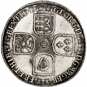 Аверс монеты Брауншвейг-Люнебург, 1 талер, 1727-1729