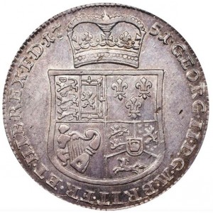 Аверс монеты Брауншвейг-Люнебург, 1 талер, 1730-1760, Святой Андрей на реверсе