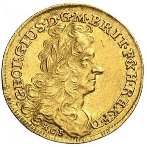 Аверс монеты Брауншвейг-Люнебург, 1 дукат, 1715-1727