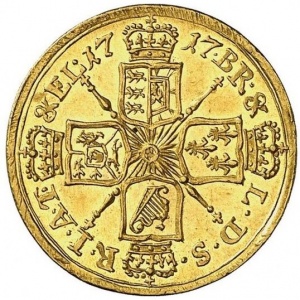 Реверс монеты Брауншвейг-Люнебург, 1 дукат, 1715-1727