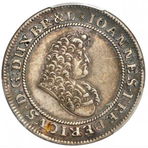 Аверс монеты Брауншвейг-Люнебург, ⅓ талера, 1679