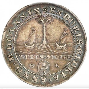 Реверс монеты Брауншвейг-Люнебург, ⅓ талера, 1679