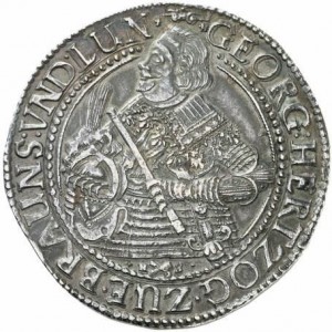 Аверс монеты Брауншвейг-Люнебург, 1 талер, 1637-1638