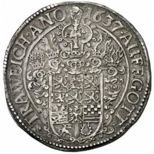 Реверс монеты Брауншвейг-Люнебург, 1 талер, 1637-1638