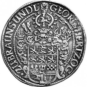 Аверс монеты Брауншвейг-Люнебург, 1 талер, 1637-1642