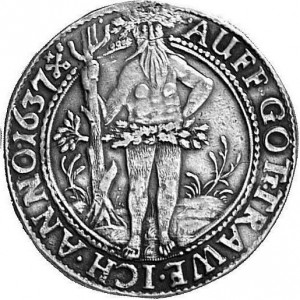 Реверс монеты Брауншвейг-Люнебург, 1 талер, 1637-1642