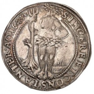 Реверс монеты Брауншвейг-Люнебург, 1 талер, 1643-1665
