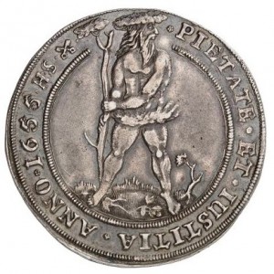 Реверс монеты Брауншвейг-Люнебург, 1 талер, 1654-1666