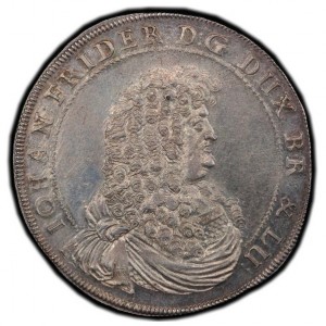 Аверс монеты Брауншвейг-Люнебург, 1 талер, 1679