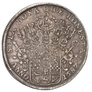 Реверс монеты Брауншвейг-Люнебург, 1 талер, 1682-1687